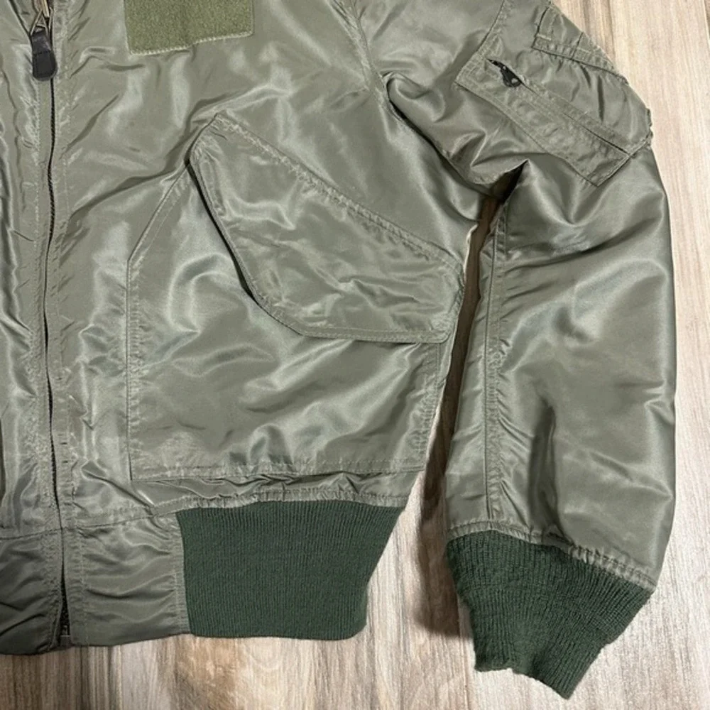 VTG Aviator Jacket AVIREX Limited 1987 Flight‎ Pilot Style USA L Flyers Men's